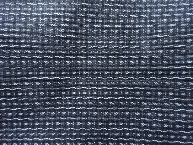 JAPANESE KIMONO / ANTIQUE MENS ENSEMBLE KIMONO / DORO OSHIMA TSUMUGI